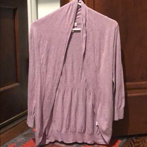 Purple Cardigan